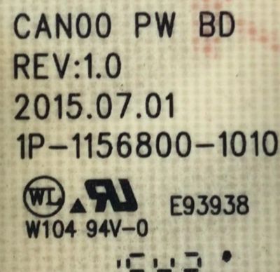 KIT DE TARJETAS PARA TV VIZIO / MAIN 0160CAP0DE00 / 1P-0165X00-4011 / 374D / 170118 / FUENTE 09-60CAP0D0-00 / 1P-1156800-1010 / T-CON RUNTK0246FVZB / RUNTK0246FV / PANEL S600DUA-3 / MODELO E60-E3 LFTRVUBS / LFTRVUAS / LFTRVUDT - Imagen 5